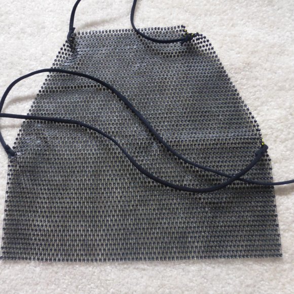 Yellow sparkly rhinestones backless halter crop top - festival ready! - Picture 7 of 10